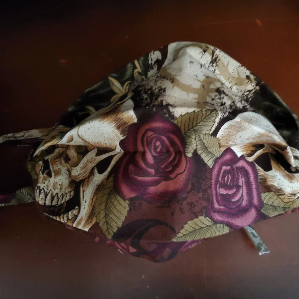 Skulduggery Face Mask with Filters Skull#4